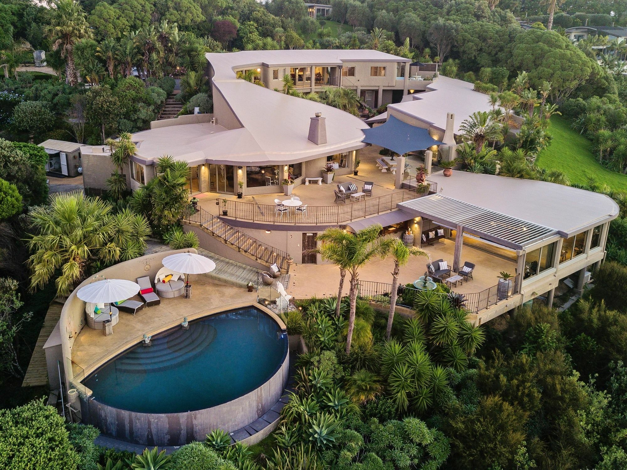 Delamore Lodge Oneroa Екстер'єр фото